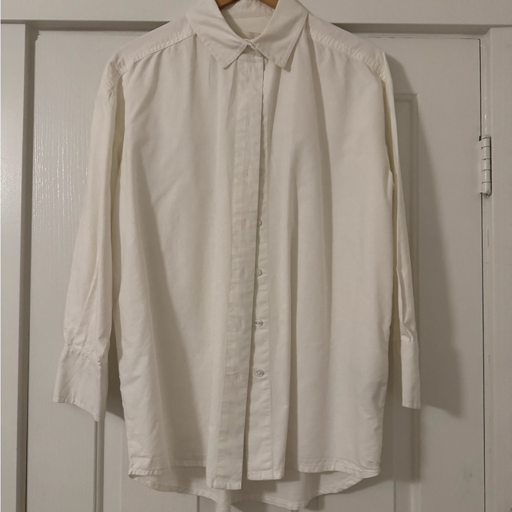 Elegant White Button Down Shirt for Women